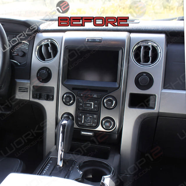 The Workshop 12 Tesla-Style Screen is the perfect Plug and Play solution for your 2009-2014 F-150! Equipped with a 14.4" QHD 2K IPS display and wireless Apple CarPlay and Android Auto. Tons of storage with 128GB internal space and 8GB RAM for the smooth performance you deserve. We've made sure that your steering wheel controls work perfectly with our unit and don't worry about losing your factory reverse cameras as our unit works seamlessly with the OEM cameras.