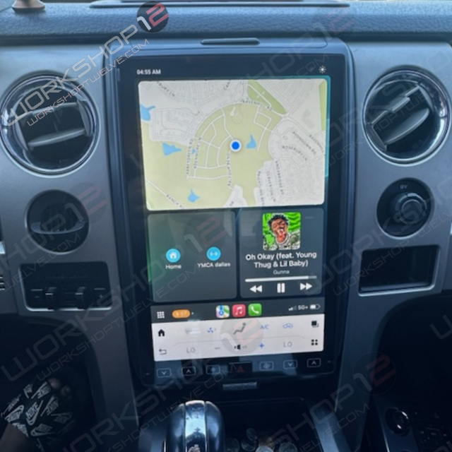 Ford F-150 2009-2014 Workshop 12 Tesla-Style Screen