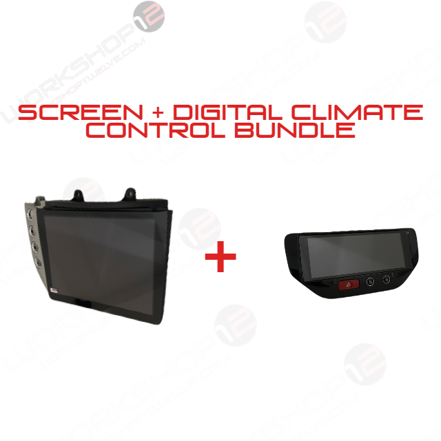 Maserati GranTurismo 2007-2017 Workshop 12 Screen + Digital Climate Co