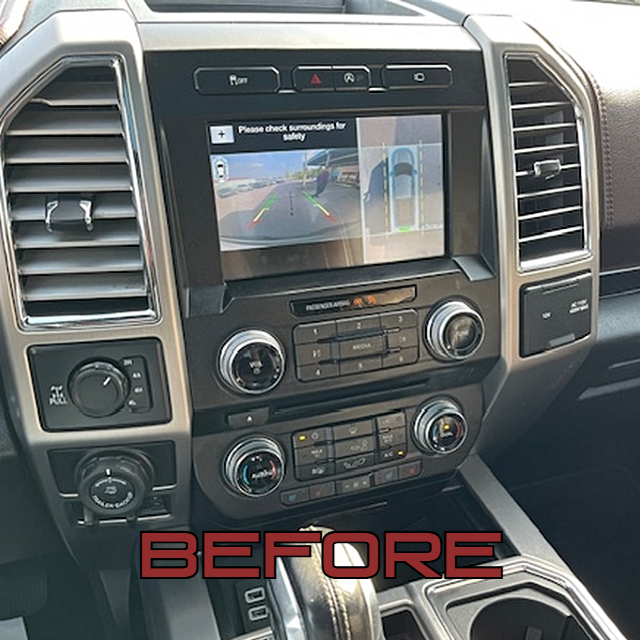 The Workshop 12 Tesla-Style Screen is the perfect Plug and Play solution for your 2018+ Ford Expedition! Equipped with a 14.4" QHD 2K IPS display and wireless Apple CarPlay and Android Auto. Tons of storage with 128GB internal space and 8GB RAM for the smooth performance you deserve. We've made sure that your steering wheel controls work perfectly with our unit and don't worry about losing your factory reverse cameras as our unit works seamlessly with the OEM cameras