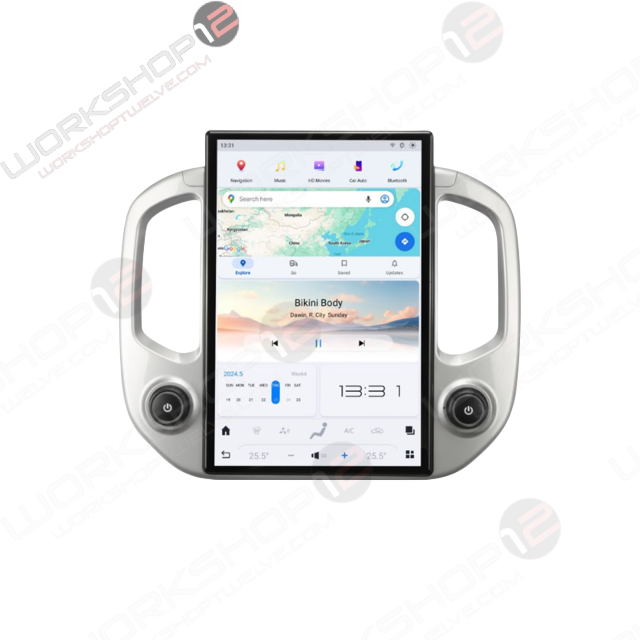 The Workshop 12 Tesla-Style Screen is the perfect plug-and-play solution for your 2014-2018 GMC Canyon or Chevy Colorado! Equipped with a 14.4" QHD 2K IPS display and wireless Apple CarPlay and Android Auto. Tons of storage with 128GB internal space and 8GB RAM for the smooth performance you deserve. We've made sure that your steering wheel controls work perfectly with our unit, and don't worry about losing your factory reverse cameras, as our unit works seamlessly with the OEM cameras.