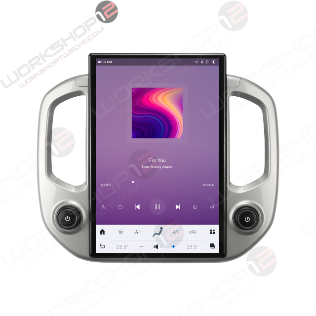 Introducing The Workshop 12 Tesla-Style Screen for the GMC Canyon / Chevy Colorado
The Workshop 12 Tesla-Style Screen is the perfect plug-and-play solution for your 2019-2023 GMC Canyon or Chevy Colorado! Equipped with a 15.6" QHD 2K IPS display and wireless Apple CarPlay and Android Auto. Tons of storage with 128GB internal space and 8GB RAM for the smooth performance you deserve. We've made sure that your steering wheel controls work perfectly with our unit, and don't worry about losing your factor