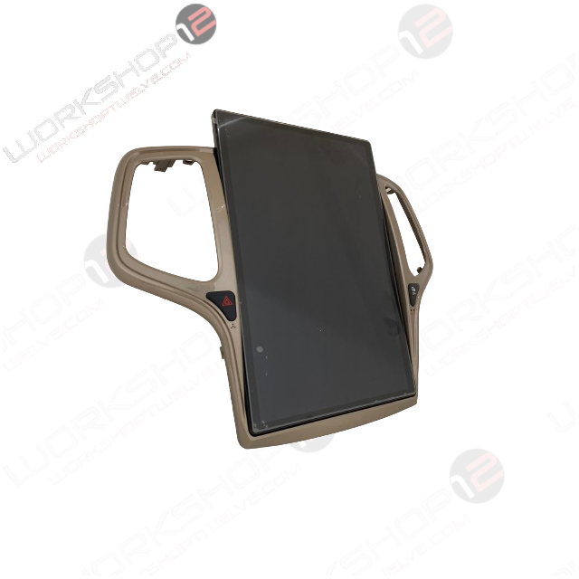 The Workshop 12 Tesla-Style Screen is the perfect Plug and Play solution for your 2014-2020 Jeep Grand Cherokee! Equipped with a 14.4" full HD IPS display and wireless Apple CarPlay and Android Auto. Tons of storage with 128GB internal space and 8GB RAM for the smooth performance you deserve. We've made sure that your steering wheel controls work perfectly with our unit and don't worry about losing your factory reverse cameras as our unit works seamlessly with the OEM cameras.