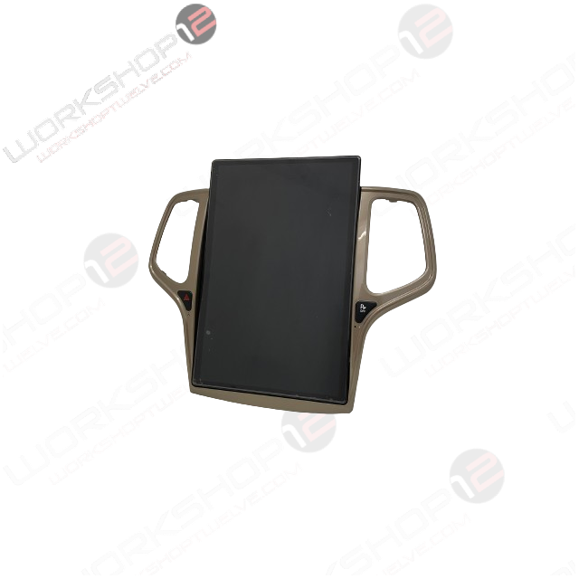 The Workshop 12 Tesla-Style Screen is the perfect Plug and Play solution for your 2014-2020 Jeep Grand Cherokee! Equipped with a 14.4" full HD IPS display and wireless Apple CarPlay and Android Auto. Tons of storage with 128GB internal space and 8GB RAM for the smooth performance you deserve. We've made sure that your steering wheel controls work perfectly with our unit and don't worry about losing your factory reverse cameras as our unit works seamlessly with the OEM cameras.