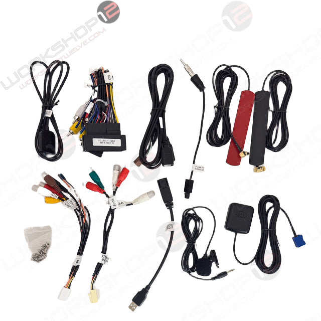 Dodge RAM 2014-2021 Taller 12 Pantalla estilo Tesla