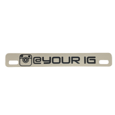 Our 3D printed license plate frame is a unique and customizable addition to your vehicle. It is crafted with high-quality materials to fit standard license plates, ensuring a seamless look.