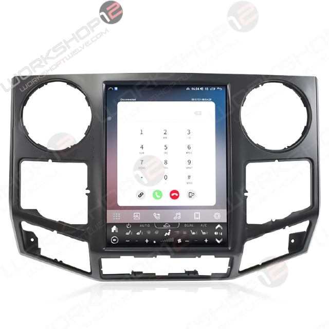 The Workshop 12 Tesla-Style Screen is the perfect Plug and Play solution for your 2008-2010 F-250, F-350 & F-550! Equipped with a 12.1" HD IPS display and wireless Apple CarPlay and Android Auto. Tons of storage with 256GB internal space and 12GB RAM for the smooth performance you deserve. We've made sure that your steering wheel controls work perfectly with our unit and don't worry about losing your factory reverse camera as our unit works seamlessly with the OEM camera