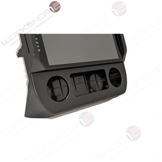 The Workshop 12 Tesla-Style Screen is the perfect Plug and Play solution for your 2015-2021 F-150! Equipped with a 14.4" QHD 2K IPS display and wireless Apple CarPlay and Android Auto. Tons of storage with 128GB internal space and 8GB RAM for the smooth performance you deserve. We've made sure that your steering wheel controls work perfectly with our unit and don't worry about losing your factory reverse cameras as our unit works seamlessly with the OEM cameras.