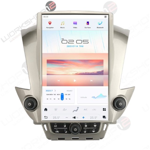 The Workshop 12 Tesla-Style Screen is the perfect Plug and Play solution for your 2015-2020 GMC Yukon or Chevy Tahoe / Suburban! Equipped with a 14.4" QHD 2K IPS display and wireless Apple CarPlay and Android Auto. Tons of storage with 128GB internal space and 8GB RAM for the smooth performance you deserve. We've made sure that your steering wheel controls work perfectly with our unit and don't worry about losing your factory reverse cameras as our unit works seamlessly with the OEM cameras.