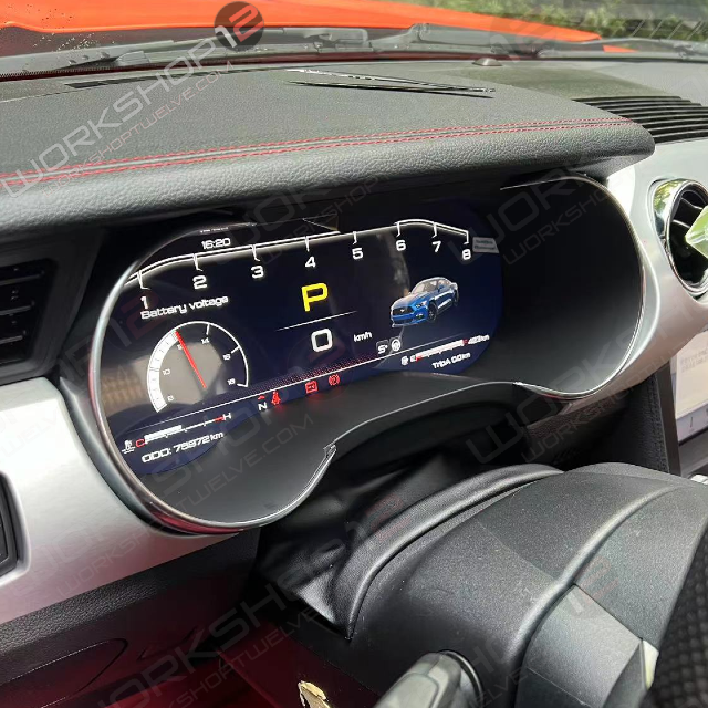 Introducing The Workshop 12 Digital Cluster for the Ford Mustang
Upgrade your driving experience with the Workshop 12 Digital Cluster for your 2015-2021 Ford Mustang! Say goodbye to dated analog needles and hello to a high-definition, 12.3-inch display with a customizable interface. Built on a Linux automotive OS, this cluster isn't just a screen; it's a performance upgrade. Don't worry about losing factory features; our digital cluster retains 100% of your OEM functionality. From steering wheel controls a