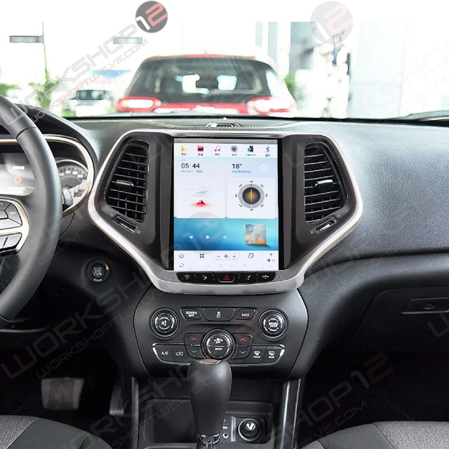 The Workshop 12 Tesla-Style Screen is the perfect Plug and Play solution for your 2016-2020 Jeep Cherokee! Equipped with a 9.7" full HD IPS display and wireless Apple CarPlay and Android Auto. Tons of storage with 128GB internal space and 8GB RAM for the smooth performance you deserve. We've made sure that your steering wheel controls work perfectly with our unit and don't worry about losing your factory reverse cameras as our unit works seamlessly with the OEM cameras