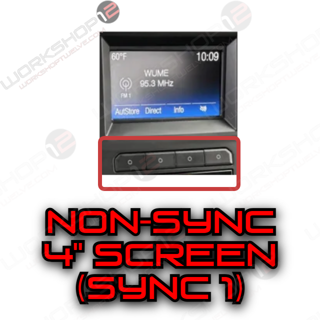 Ford F-150 2015-2021 Workshop 12 Tesla-Style Screen