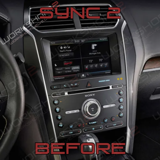 The Workshop 12 Tesla-Style Screen is the perfect Plug and Play solution for your 2011-2019 Ford Explorer! Equipped with a 14.4" QHD 2K IPS display and wireless Apple CarPlay and Android Auto. Tons of storage with 128GB internal space and 8GB RAM for the smooth performance you deserve. We've made sure that your steering wheel controls work perfectly with our unit and don't worry about losing your factory reverse cameras as our unit works seamlessly with the OEM cameras.
