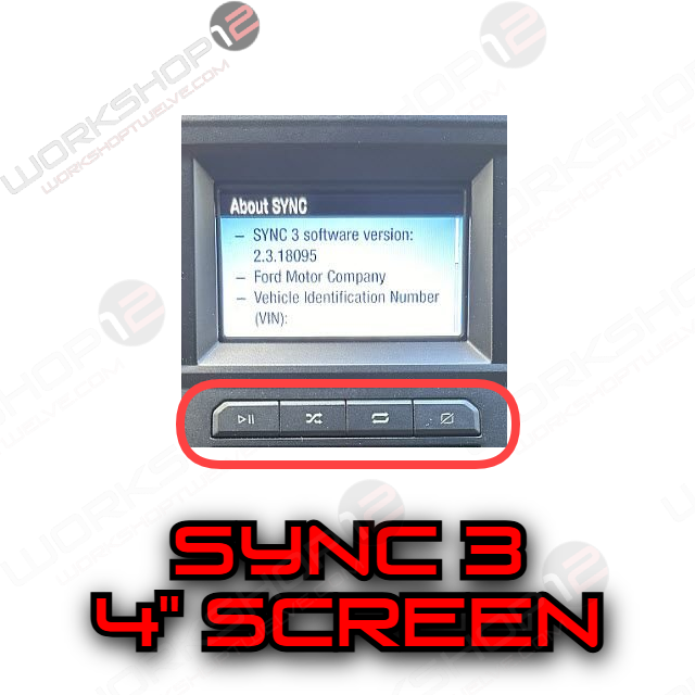 Ford F-150 2015-2021 Workshop 12 Tesla-Style Screen