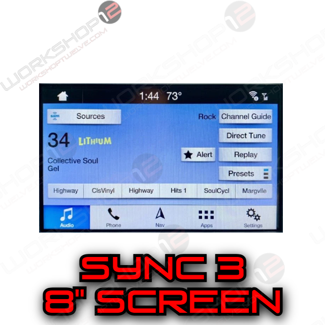 Ford F-150 2015-2021 Workshop 12 Tesla-Style Screen