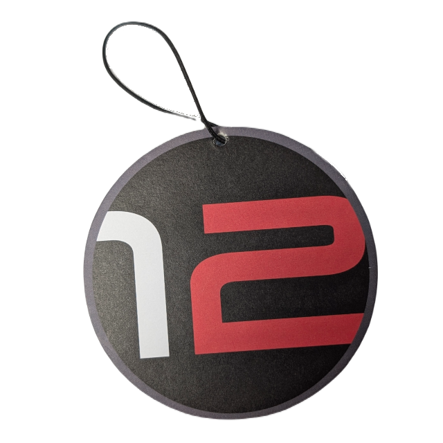 Elevate every drive with Workshop 12's custom air fresheners, designed to bring freshness and personality to your ride.
Choose from two signature designs: the innovative Brainiac logo and the iconic WS12 logo.
Brainiac Logo: Available in crisp New Car and calming Lavender scents, perfect for sparking creativity on every drive.
WS12 Logo: Offered in smooth Vanilla and bold Black Ice scents, bringing a refreshing vibe wherever you go.
