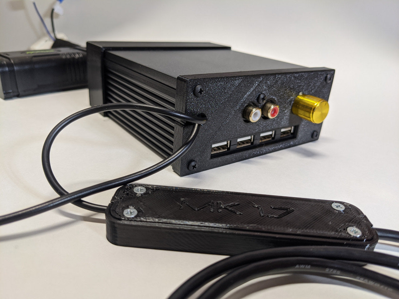 The MK1.7 Electronics have been designed to be a plug-and-play kit for providing power, audio and USB accessory for your tablet installation. Simply unplug your OEM stereo, and plug in the MK1.7 Electronics directly into your factory stereo harness.