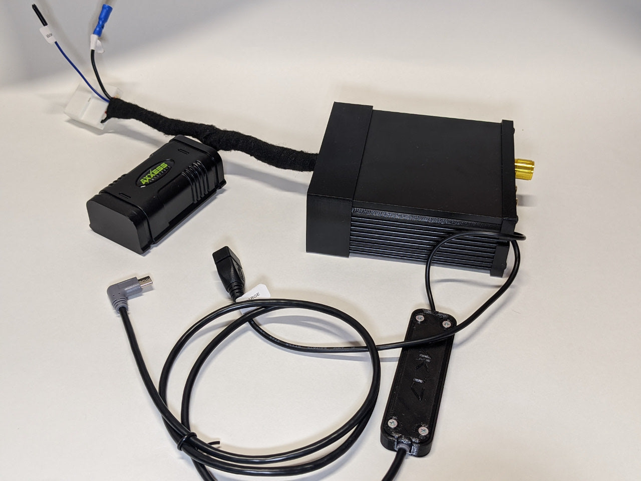 The MK1.7 Electronics have been designed to be a plug-and-play kit for providing power, audio and USB accessory for your tablet installation. Simply unplug your OEM stereo, and plug in the MK1.7 Electronics directly into your factory stereo harness.