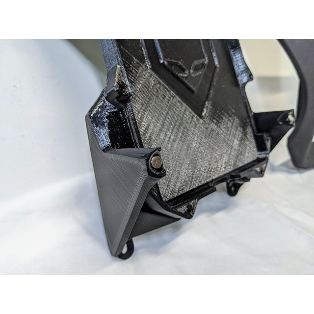 The Brainiac Plastics provides you the perfect Tesla Style kit for your 2013+ Hyundai Genesis Coupe! Designed for an OEM fit and finish, the sturdy magnetic face plate allows for easy access to the tablet installed in your dashboard.