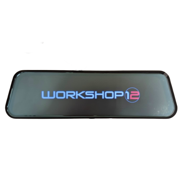 The Workshop 12 Smart Rearview Mirror is the ultimate solution for safer driving. With a 10-inch full-screen touch, and real-time remote monitoring, you'll enjoy crystal-clear visibility and peace of mind on the road.

Featuring wide-angle front and rear cameras, motion detection, and loop video support, Wi-Fi to view the camera and recordings on your phone! This dash cam provides high-quality video and audio recordings of your journey. Plus, with a variety of language options, the Workshop 12 Smart Rearvie