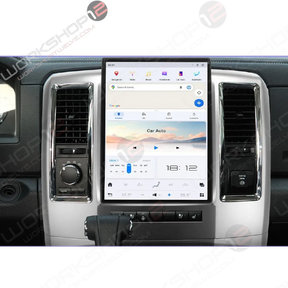 The Workshop 12 Tesla-Style Screen is the perfect Plug and Play solution for your 2009-2012 Dodge Ram! Equipped with a full HD IPS display and wireless Apple CarPlay and Android Auto. Tons of storage with 128GB internal space and 8GB RAM for the smooth performance you deserve. We've made sure that your steering wheel controls work perfectly with our unit and don't worry about losing your factory reverse cameras as our unit works seamlessly with the OEM cameras.
