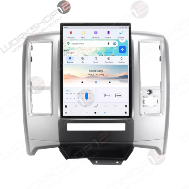 The Workshop 12 Tesla-Style Screen is the perfect Plug and Play solution for your 2009-2012 Dodge Ram! Equipped with a full HD IPS display and wireless Apple CarPlay and Android Auto. Tons of storage with 128GB internal space and 8GB RAM for the smooth performance you deserve. We've made sure that your steering wheel controls work perfectly with our unit and don't worry about losing your factory reverse cameras as our unit works seamlessly with the OEM cameras.
