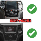 Jeep Grand Cherokee 2011-2021 Workshop 12 Tesla-Style Screen