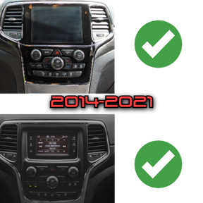 Jeep Grand Cherokee 2011-2021 Workshop 12 Tesla-Style Screen