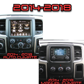 Dodge RAM 2014-2023 Workshop 12 Tesla-Style Screen