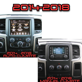 Dodge RAM 2014-2023 Workshop 12 Tesla-Style Screen