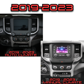 Dodge RAM 2014-2023 Workshop 12 Tesla-Style Screen