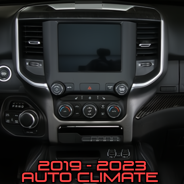 Dodge RAM 2014-2021 Taller 12 Pantalla estilo Tesla 