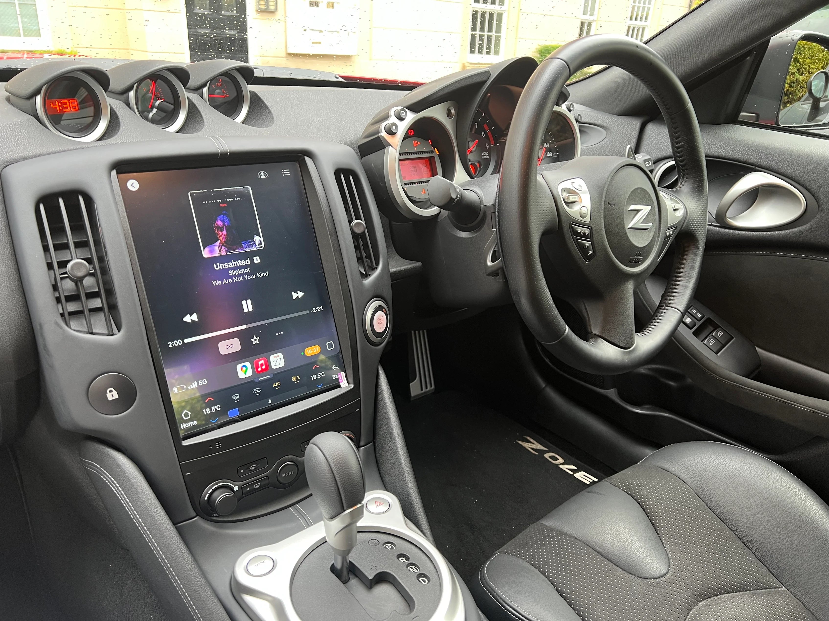 Nissan 370Z 2009-2020 Workshop 12 Tesla-Style Screen