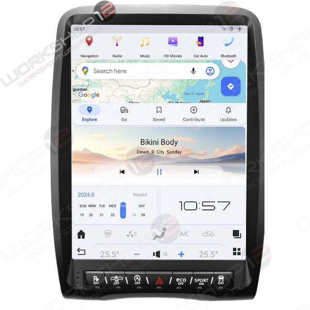 The Workshop 12 Tesla-Style Screen is the perfect plug-and-play solution for your 2014-2020 Dodge Durango! Equipped with a 13.8" full HD IPS display and wireless Apple CarPlay and Android Auto. Tons of storage with 128GB internal space and 8GB RAM for the smooth performance you deserve. We've made sure that your steering wheel controls work perfectly with our unit, and don't worry about losing your factory reverse camera, as our unit works seamlessly with the OEM camera.