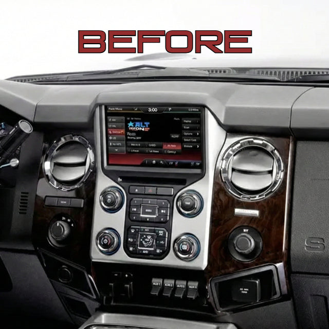 Taller Ford F250 F350 F450 2013-2016 12 Pantalla estilo Tesla 