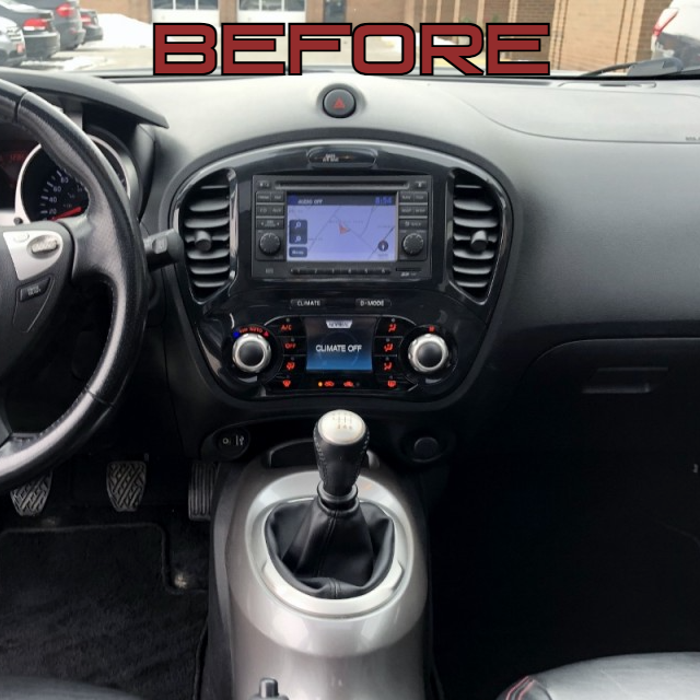 The Workshop 12 Tesla-Style Screen is the perfect Plug and Play solution for your 2014-2019 Nissan Juke! Equipped with a 12.1" IPS display and wireless Apple CarPlay and Android Auto. Tons of storage with 128GB internal space and 8GB RAM for the smooth performance you deserve. We've made sure that your steering wheel controls work perfectly with our unit and don't worry about losing your factory reverse cameras as our unit works seamlessly with the OEM cameras.