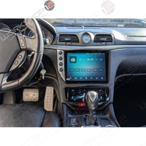 The perfect Plug and Play solution for your 2007 - 2017 Maserati GranTurismo! Equipped with a 10.4" HD display and a full HD IPS screen as well as wireless Apple CarPlay and Android Auto. Tons of storage with 128GB of storage and 8GB RAM for the smooth performance you deserve. We've made sure that your steering wheel controls work perfectly with our unit and don't worry about losing your factory reverse camera as our unit works seamlessly with the OEM camera and aftermarket cameras.