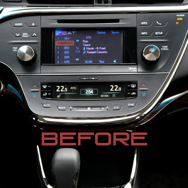 The Workshop 12 Ultra-Wide Screen is the perfect Plug and Play solution for your 2013 Toyota Avalon! Equipped with a 10" HD display and wireless Apple CarPlay and Android Auto. Tons of storage with 128GB internal space and 8GB RAM for the smooth performance you deserve. We've made sure that your steering wheel controls work perfectly with our unit and don't worry about losing your factory reverse cameras as our unit works seamlessly with the OEM cameras.