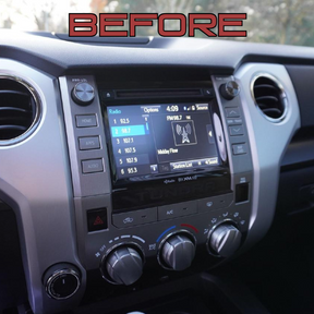 The Workshop 12 Tesla-Style Screen is the perfect Plug and Play solution for your 2014-2019 Toyota Tundra! Equipped with a 12.1" IPS display and wireless Apple CarPlay and Android Auto. Tons of storage with 128GB internal space and 8GB RAM for the smooth performance you deserve. We've made sure that your steering wheel controls work perfectly with our unit and don't worry about losing your factory reverse cameras as our unit works seamlessly with the OEM cameras.
 