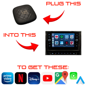 Transform your existing car screen into a smart screen by simply connecting The 12 Smart Box into your car's USB port, and voila! You can stream anything from your favorite platforms right on your original car's display! The 12 Smart Box comes equipped with some hefty specs, 8GB RAM, Quad-Core Qualcomm Processor, 128GB Storage, Android 13 and supports MICRO SD Cards for external storage (Expandable up to 256Gbs) and also has a SIM Card slot for 4G LTE on the road. 