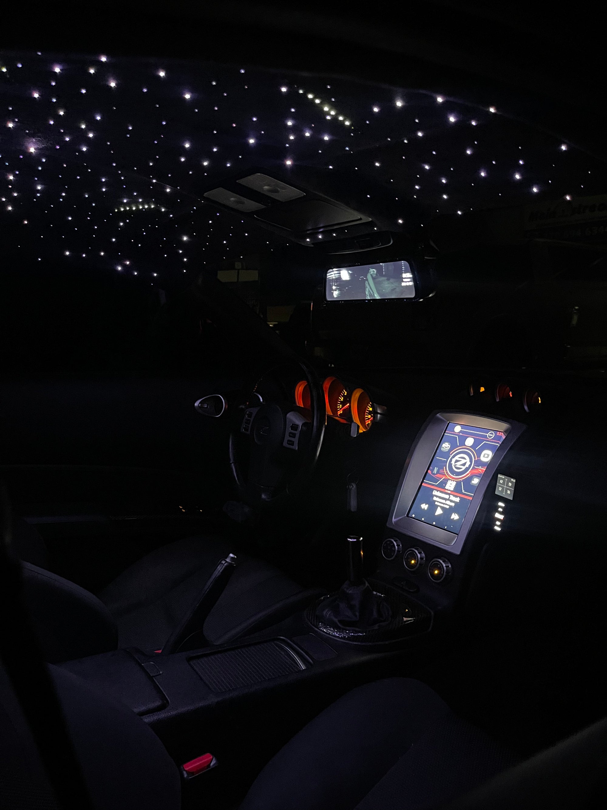 Nissan 350z Android Tesla Tablet