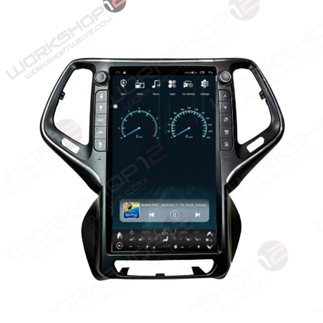 Jeep Cherokee 2016-2020 Workshop 12 Tesla-Style Screen
