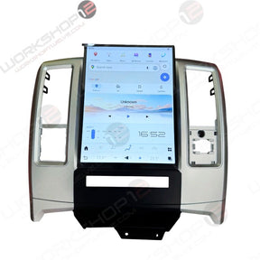 The Workshop 12 Tesla-Style Screen is the perfect Plug and Play solution for your 2009-2012 Dodge Ram! Equipped with a full HD IPS display and wireless Apple CarPlay and Android Auto. Tons of storage with 128GB internal space and 8GB RAM for the smooth performance you deserve. We've made sure that your steering wheel controls work perfectly with our unit and don't worry about losing your factory reverse cameras as our unit works seamlessly with the OEM cameras.
