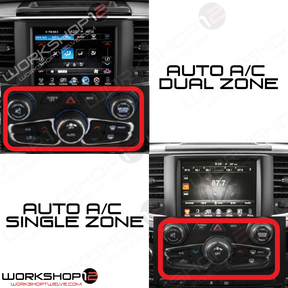 14.4" Dodge RAM 2014-2023 Workshop 12 Tesla-Style Screen