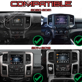 14.4" Dodge RAM 2014-2023 Workshop 12 Tesla-Style Screen