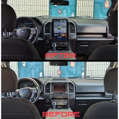 Ford F-150 2015-2021 Workshop 12 Tesla-Style Screen