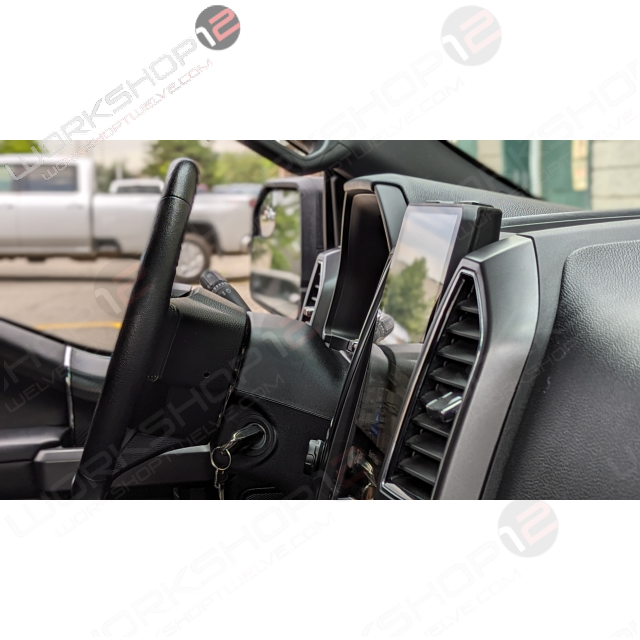 The Workshop 12 Tesla-Style Screen is the perfect Plug and Play solution for your 2015-2021 F-150! Equipped with a 14.4" QHD 2K IPS display and wireless Apple CarPlay and Android Auto. Tons of storage with 128GB internal space and 8GB RAM for the smooth performance you deserve. We've made sure that your steering wheel controls work perfectly with our unit and don't worry about losing your factory reverse cameras as our unit works seamlessly with the OEM cameras.