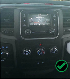 Dodge RAM 2014-2023 Workshop 12 Tesla-Style Screen