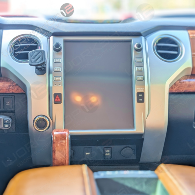 Toyota Tundra 2014-2019 Workshop 12 Tesla Style-Screen