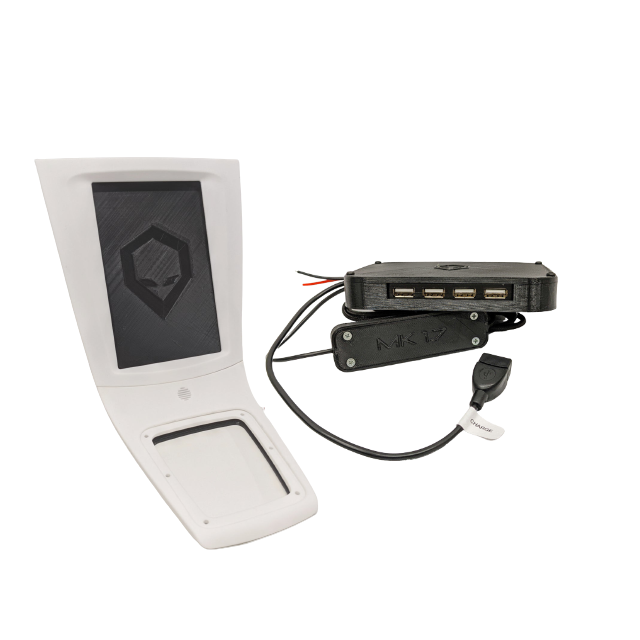 The MK2 05-07 WRX/STI kit includes everything you need to securely hold one of the following tablets in your dashboard for a sleek OEM like look:  Samsung Galaxy Tab A 10.1" (2019 models T510, T515, T517) Lenovo Tab M10 HD (2nd Gen)